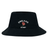 Nations of Rugby England Rugby Crusher Bucket Hat with embroidered logo by EMB Alpha Broder.