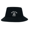 Nations of Rugby Scotland Rugby Crusher Bucket Hat by EMB Alpha Broder with logo embroidery.