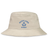 Nations of Rugby Scotland Rugby Crusher Bucket Hat with EMB Alpha Broder logo embroidered on the front.