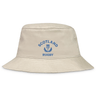 Nations of Rugby Scotland Rugby Crusher Bucket Hat with EMB Alpha Broder logo embroidered on the front.