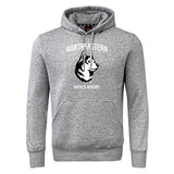 The Northeastern University Men's Rugby Club Hoodie by WRS Canterbury features “Northeastern Men’s Rugby” and a husky logo on the front—a must-have for any rugby fan’s hoodie collection.