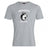 The Northeastern University Men's Rugby Club Plain Tee by WRS Canterbury features "NORTHEASTERN" above a husky head and "MEN'S RUGBY" below in white text on a gray cotton blend.
