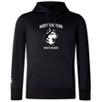 The Northeastern University Men's Rugby Club Lightweight Hoodie by WRS Canterbury is a black hoodie with a kangaroo pocket, featuring a husky logo and "NORTHEASTERN MEN'S RUGBY" in white on the chest—ideal for club supporters.