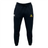 The Baltimore Chesapeake Brumbies Leisure Sweatpant by EMB Canterbury is crafted from recycled polyester fleece, featuring a drawstring waistband. It’s decorated with a white CCC logo on the left and a colorful embroidered emblem on the right, blending comfort with style.