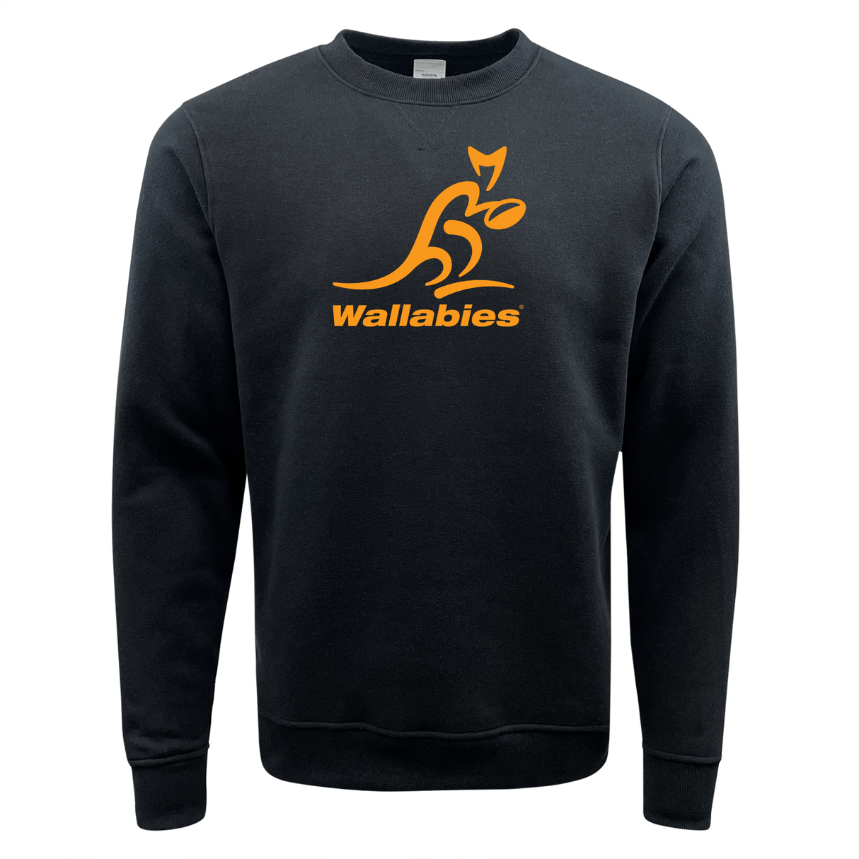 The Wallabies Fleece Crewneck Sweatshirt by WRS Augusta, combining comfort and style.