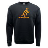 The Wallabies Fleece Crewneck Sweatshirt by WRS Augusta, combining comfort and style.