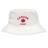 Show your support with the EMB S&S Activewear Nations of Rugby Canada Rugby Crusher Bucket Hat, featuring "CANADA RUGBY" and a red maple leaf on the front. Perfect for fans and players alike.