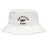 The EMB S&S Activewear Nations of Rugby New Zealand Rugby Crusher Bucket Hat features "NEW ZEALAND RUGBY" text and a black fern logo on the front—a must-have for rugby supporters.