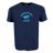 The WRS Alpha Broder Nations of Rugby Argentina Heavy Comfort Tee is a navy blue shirt with “Argentina Rugby” text and a light blue jaguar head logo—ideal for rugby fans who value comfort and team pride.
