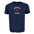 The WRS Alpha Broder Nations of Rugby France Rugby Heavy Comfort Tee features "FRANCE RUGBY" and a red rooster graphic—ideal apparel for rugby fans seeking game day comfort.
