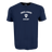 The Nations of Rugby Ireland Heavy Comfort Tee by WRS Alpha Broder is crafted from premium USA cotton in navy blue, featuring “Ireland Rugby” and a white shamrock shield—ideal for passionate rugby supporters.