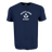 The WRS Alpha Broder Nations of Rugby Scotland Heavy Comfort Tee showcases "Scotland Rugby" and a white thistle graphic on navy—ideal for devoted rugby fans.