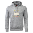 Show your Cal Maritime Rugby Club pride in style with the WRS Canterbury hoodie, featuring a sailing ship illustration, bold yellow chest text, front pocket, and a classic gray design.