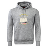 Show your Cal Maritime Rugby Club pride in style with the WRS Canterbury hoodie, featuring a sailing ship illustration, bold yellow chest text, front pocket, and a classic gray design.