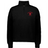 Show your pride in the Women's Nations of Rugby Canada Jackson Way Pullover by EMB Augusta—a black quarter-zip with a red maple leaf and bold "CANADA RUGBY" on the chest, perfect for rugby fans.