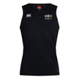 An athletic tank top with a Washington Irish Rugby Ireland Canterbury Club Dry Singlet logo by EMB Canterbury.