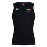 An athletic tank top with a Washington Irish Rugby Ireland Canterbury Club Dry Singlet logo by EMB Canterbury.
