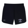 Ardrey Kell Rugby Women's Elite Woven Short by Canterbury with a "Knights Rugby" logo and a small knight graphic on the lower right. Perfect for any training regimen, these shorts also feature the EMB Canterbury (CCC) logo on the lower left.