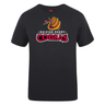 A Raleigh Cobras Rugby Club Plain Tee by Canterbury t-shirt with the word "cobras" on it.