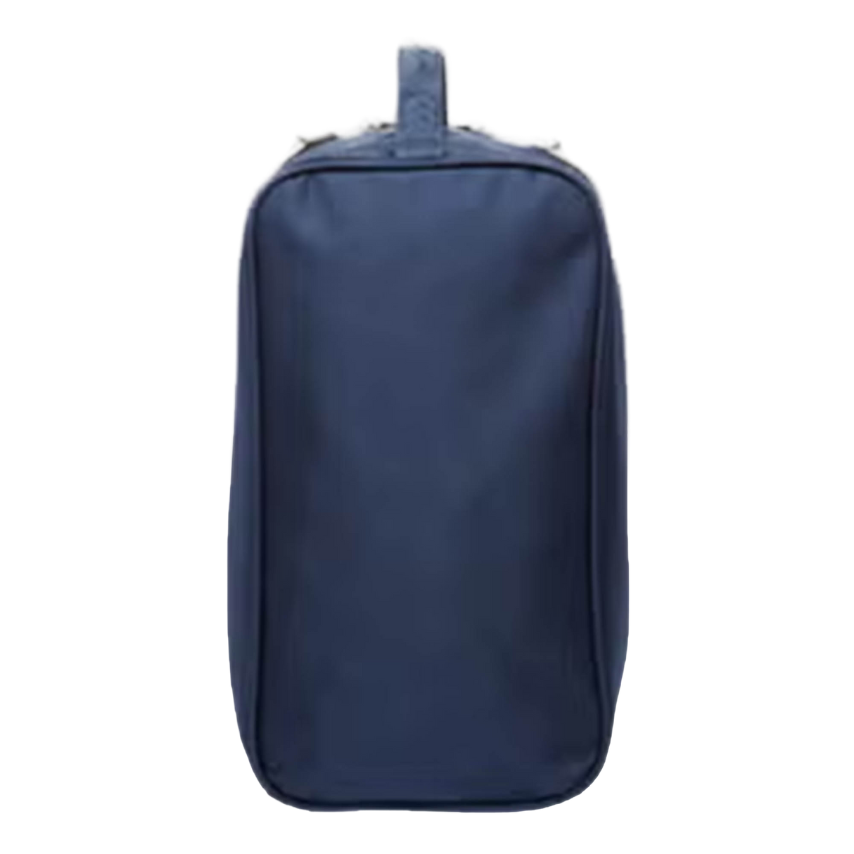 Here is the rewritten sentence using your product data: The Canterbury Classic Bootbag, a navy blue rectangular bag with a top zipper and carrying handle, features Canterbury Vaposhield technology and is shown against a white background.