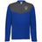 The EMB Augusta Nations of Rugby Chile Sideline Grid 1/4 Zip Pullover is a blue and gray long-sleeve fleece with "Chile Rugby" and a condor logo on the left chest.