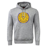Show your spirit with the West Chester University Club Hoodie by Canterbury! This WRS Canterbury gray hoodie features the men's rugby logo in purple and gold on the front center—ideal for any true fan.