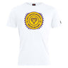 The West Chester University Club Plain Tee by Canterbury features the men's rugby logo in purple and gold with a ram head, laurel, and "EST 1973." This WRS Canterbury cotton blend shirt lets you customize and show your team spirit.