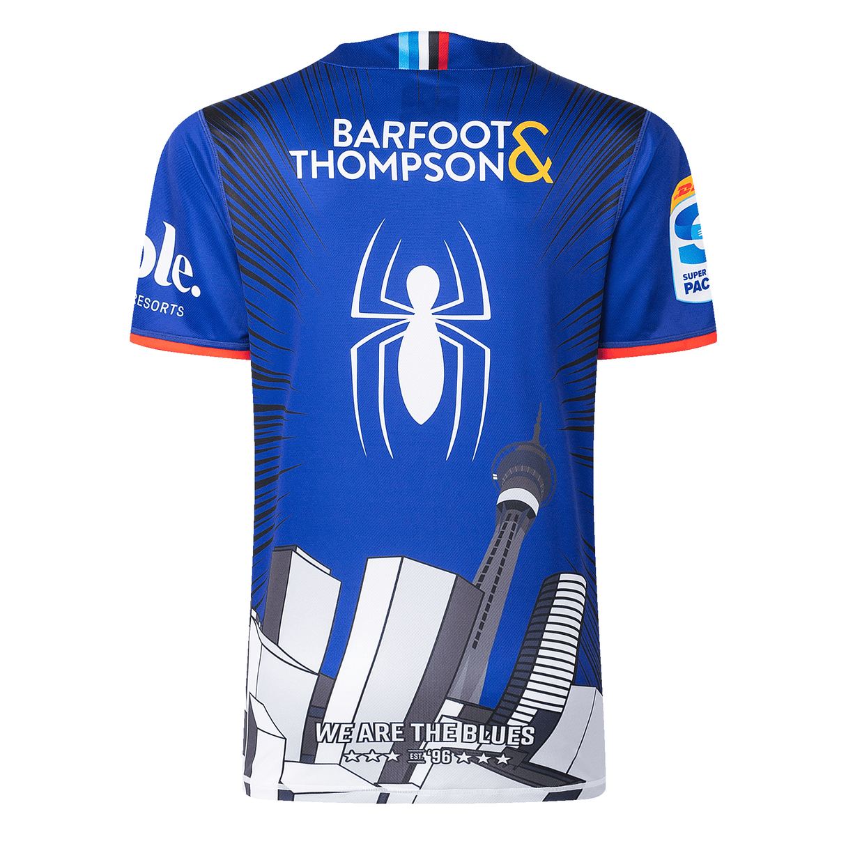 Limited Edition Blues Super Rugby Marvel Collection Spiderman Warm