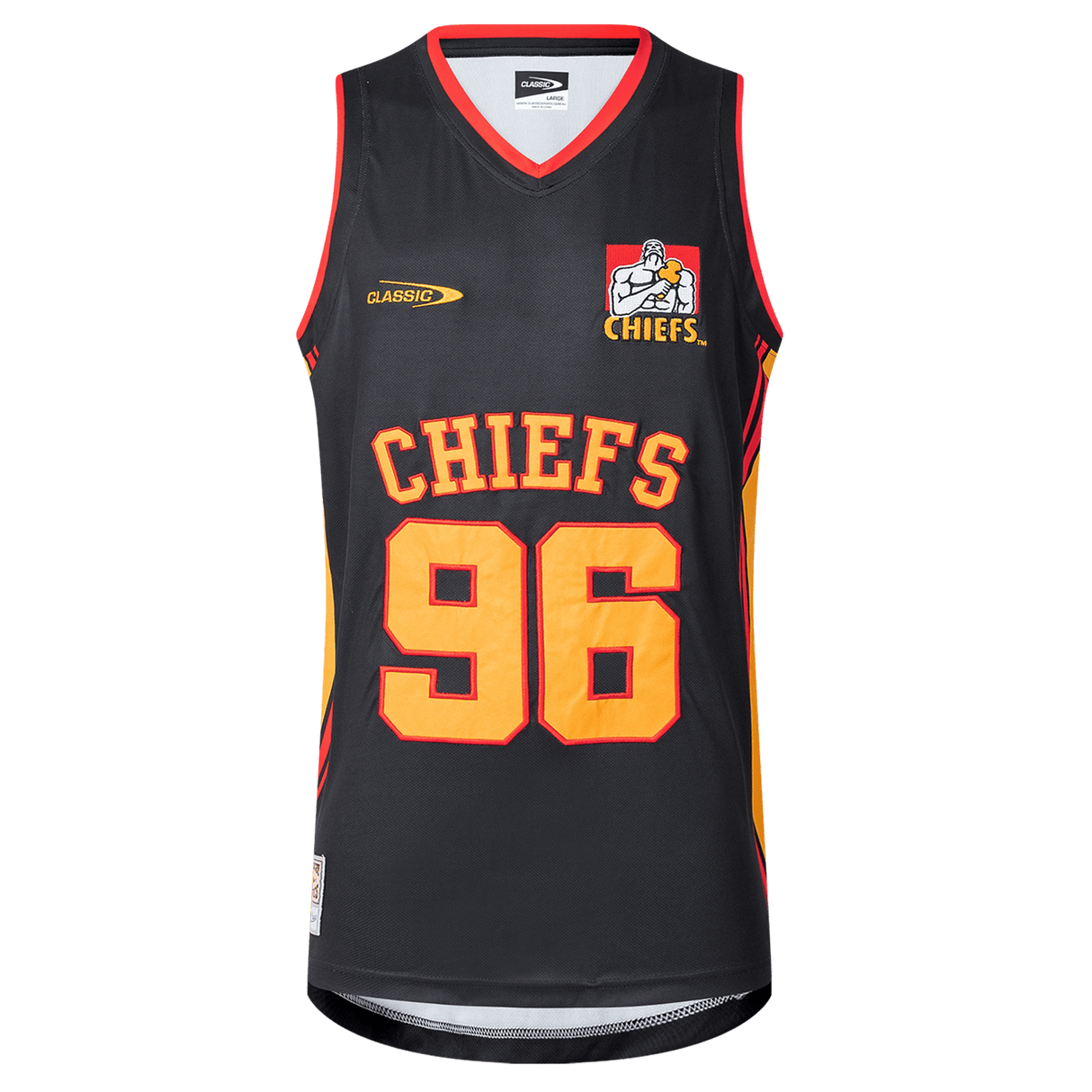 Gallagher Chiefs Super Rugby Supporters Basketball Singlet 24/25 Gallagher Chiefs Super Rugby Supporters Basketball Singlet 24/25