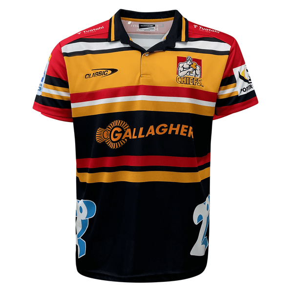 Gallagher Chiefs Super Rugby Heritage Jersey by Classic Sportswear World Rugby Shop