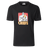 Gallagher Chiefs Super Rugby Supporters Retro Cotton Tee 25/26 by Classic Sportswear: A black tee featuring a flexing character with a clenched fist and the text "CHIEFS," representing Chiefs pride.