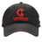 The Crusaders Super Rugby Media Cap 25/26 by Classic Sportswear is black and adorned with a striking red and white embroidered logo. It includes the text "Mā pango mā whero" on the front and is made from quick-drying polyester for maximum comfort.