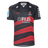The Crusaders Super Rugby Replica Away Jersey 25/26 by Classic Sportswear is a classic sportswear piece featuring a bold black and red design with sponsor logos.