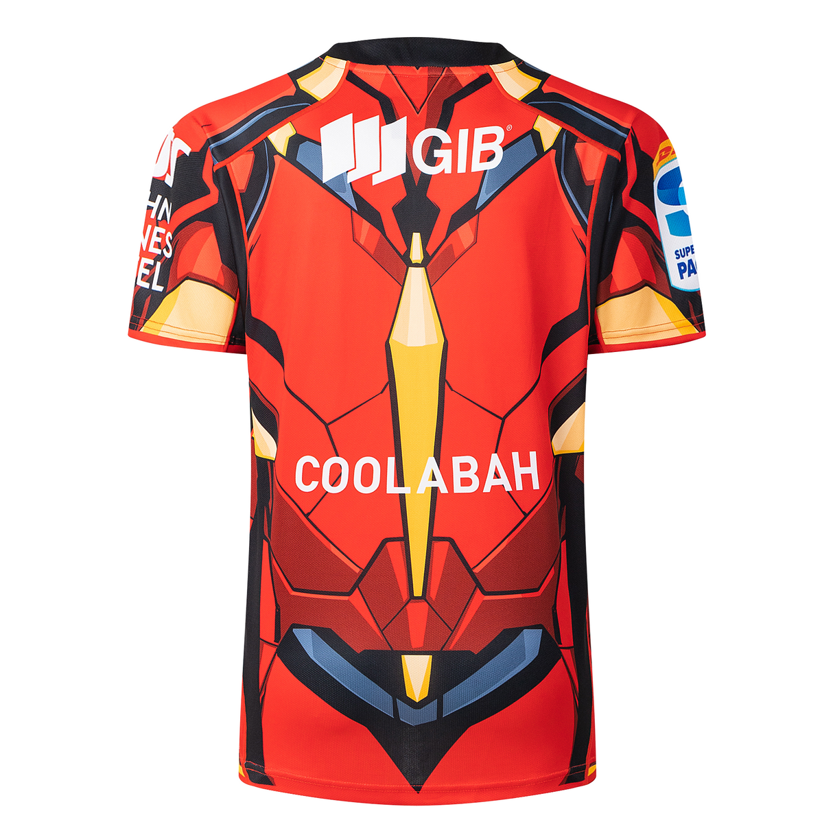 Limited Edition Crusaders Super Rugby Marvel Collection Iron Man Jersey by Classic Sportswear