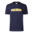 The Highlanders Super Rugby 25/26 Supporters Cotton Tee by Classic Sportswear is a navy blue t-shirt with "HIGHLANDERS" in bold yellow across the front, ideal for any Super Rugby fan.