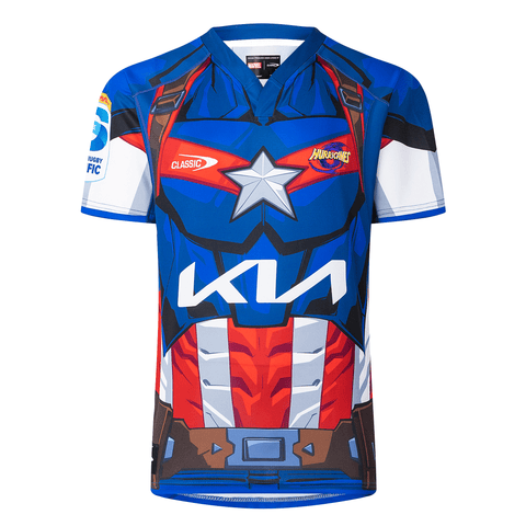 Limited Edition Hurricanes Super Rugby Marvel Collection Captain