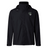 The Chicago Valkyries Elite Storm Jacket by EMB Canterbury is a black jacket with a high collar, features a small embroidered chest logo, and has a lightweight mesh lining for added comfort.