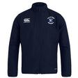 The Clover Middle School Club Track Jacket by EMB Canterbury features "Clover Rugby" and a shield logo on the chest, plus a Canterbury logo. This lightweight jacket offers everyday comfort and team spirit.