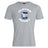 The Clover Middle School Club Plain Tee by WRS Canterbury is a gray cotton blend shirt with "CLOVER RUGBY" and a large C with an eagle—ideal as a customizable t-shirt for team spirit or casual wear.