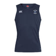 Stay cool in the Clover Middle School Club Dry Singlet by EMB Canterbury, featuring the “Clovers Rugby” logo and Vapodri Technology—perfect athletic gear for fans.