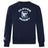 The Clover Middle School Club Crew Sweatshirt by WRS Canterbury is a navy blue sweatshirt with "Clover Rugby" text, a large "C" and bird graphic on the front, plus the Canterbury Club Crew Sweatshirt logo on the left sleeve.