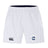 The Clover Middle School Advantage Short 2.0 by EMB Canterbury features the Clover Rugby logo on the right leg and Canterbury logo on the left—ideal sustainable training shorts for middle school athletes.