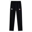 Check out the Chico Oaks Stretch Tapered Pant by EMB Canterbury: Crafted in black quick-dry fabric with a white logo on the right thigh and a red circular emblem on the left, they're perfect for any fitness routine!.