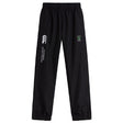 The EMB Canterbury Columbus Kodiaks Full Color Logo Cuffed Hem Stadium Pant is a black rugby pant with an elastic waistband, cuffed hem, white Canterbury logo, and a green and white Columbus Kodiaks team emblem on the front.
