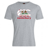 The WRS Canterbury California CCC Flag Club T-shirt features a stylized CCC logo with the California bear flag and "canterbury" below—ideal for rugby fans to show state pride.