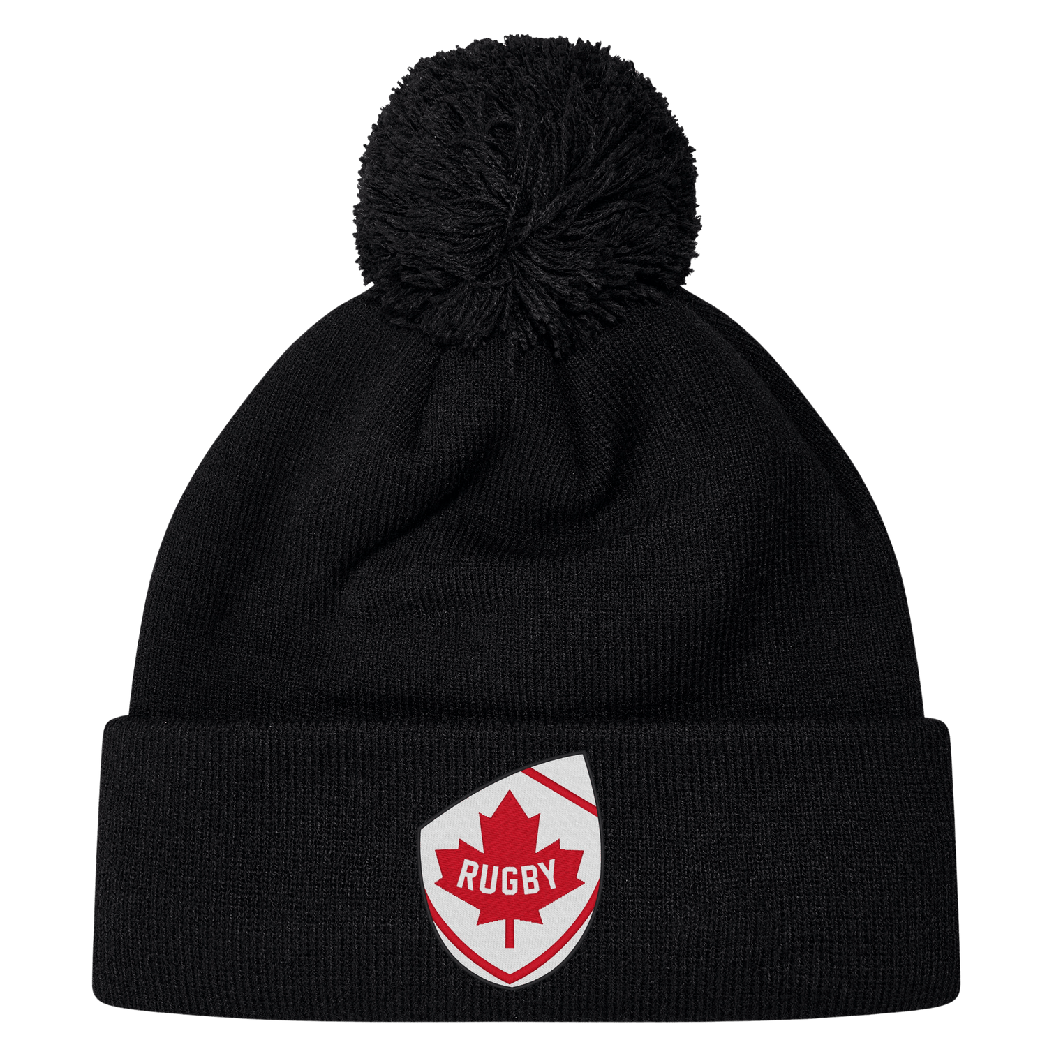 Canada Shield Pom Pom Beanie World Rugby Shop