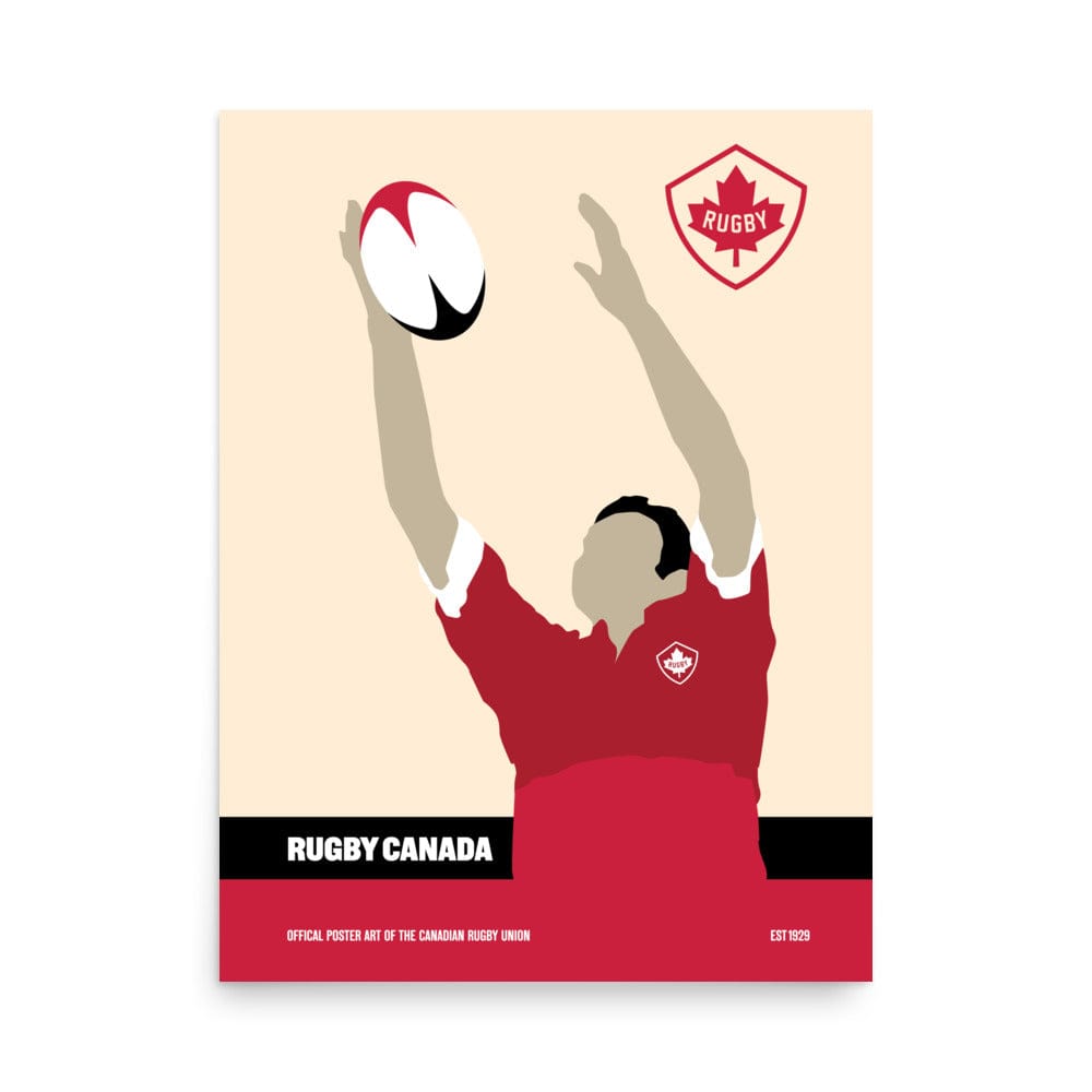 Rugby Canada Rugby Catch Poster World Rugby Shop