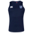 Front of Navy performance singlet with White CCC logo on the right chest and Des Moines  right chest