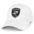 The Sharks Crest Cotton Twill Dad Cap by EMB S&S Activewear features a shark with a rugby ball logo—perfect for South Africa rugby fans and a stylish must-have for any Sharks supporter.
