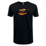 The Cheetahs Supersoft T-shirt by WRS LAT showcases a vibrant graphic of a cheetah accompanied by the bold "Toyota Cheetahs" text in orange and red. Ideal for South Africa rugby enthusiasts eager to display their style and support.
